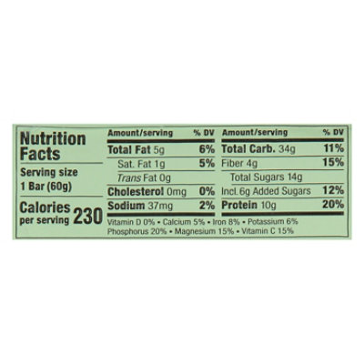 Jambar Musical Mango Organic Energy Bar - 2.12 Oz - Image 4