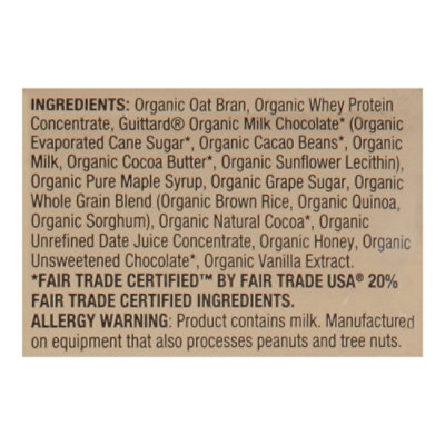 Jambar Chocolate Cha Cha Organic Energy Bar - 2.12 Oz - Image 5