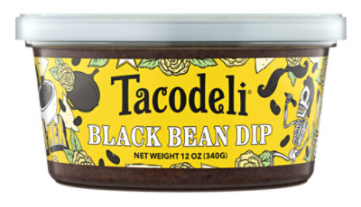 Tacodeli Dip Black Bean - 12 Oz - Image 1