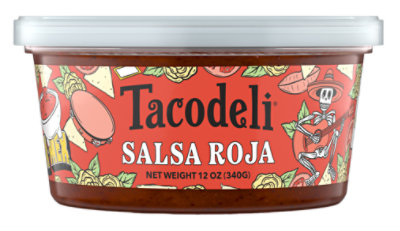 Tacodeli Salsa Roja - 12 Oz - Image 1