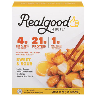 Real Good Foods Sweet & Sour Chicken 18 Oz - 18 Oz - Image 3