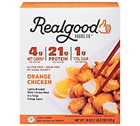 Real Good Foods Orange Chicken 18 Oz - 18 Oz