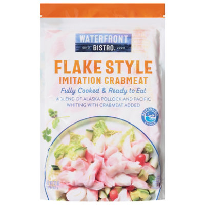 waterfront BISTRO Crab Meat Imitation Flake Style - 32 Oz - Image 1