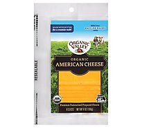 Organic Valley Organic American Cheese Slice - 6 Oz