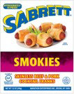 Sabrett Pork & Beef Skinless Cocktail Franks - 12 Oz - Image 1