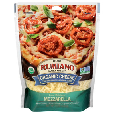 Rumiano Organic Shredded Mozzarella Cheese - 6 Oz - Image 3