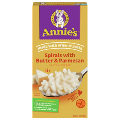 Annie's Homegrown Spirals With Butter & Parmesan Macaroni & Cheese - 5.25 Oz - Image 3