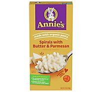 Annie's Homegrown Spirals With Butter & Parmesan Macaroni & Cheese - 5.25 Oz