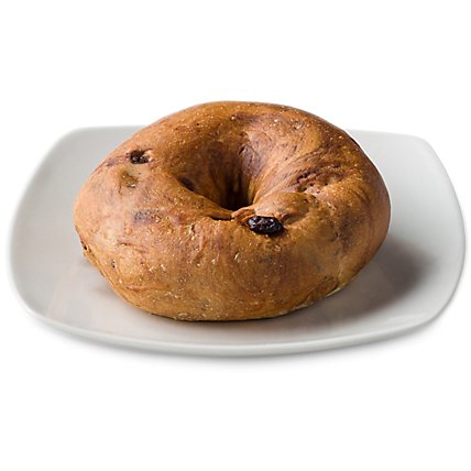 Bakery Fresh Cinnamon Raisin Bagel - Each (available between 6 AM to 2 PM) - Image 1
