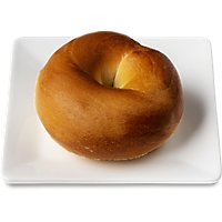 Bakery Fresh Plain Bagel - Each (available between 6 AM to 2 PM) - Image 1