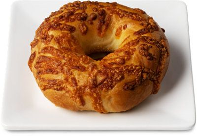 Asiago Cheese Bagel - Each (available between 6 AM to 2 PM) - Image 1