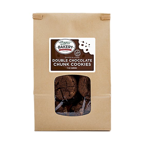 Double Chocolate Chunk Cookies - 18 Count