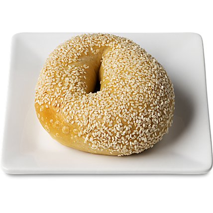 Bakery Fresh Sesame Seed Bagel - Each (available between 6 AM to 2 PM) - Image 1