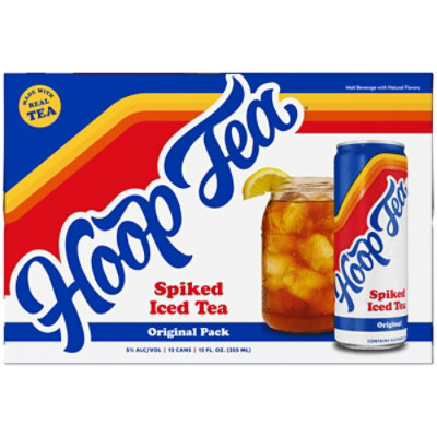 Hoop Tea American Original Spiked Iced Tea In Cans - 12-12 Fl. Oz. - Image 3