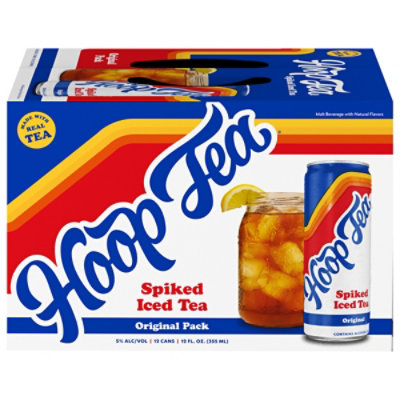 Hoop Tea American Original Spiked Iced Tea In Cans - 12-12 Fl. Oz. - Image 2