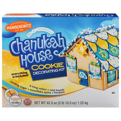 Manschwtz Chanukah House Deco Kit - 42.3 Oz - Image 1