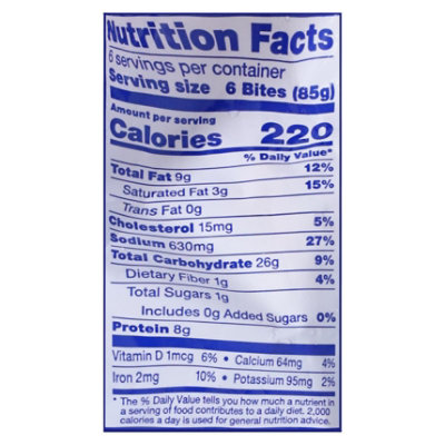 White Castle Regular Cheeseburger Castle Bites - 18 Oz - Image 4