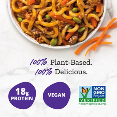 Purple Carrot Vegan Plant Based Beef Udon Noodle Bowl - 10.75 Oz - Image 2