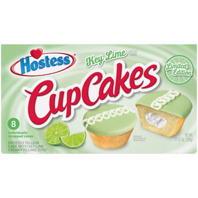 Key Lime Cupcakes Frosted 8 Count 11.57 Oz JewelOsco