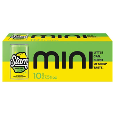 Starry Soda Lemon Lime - 10-7.5 Fl. Oz. - Image 2