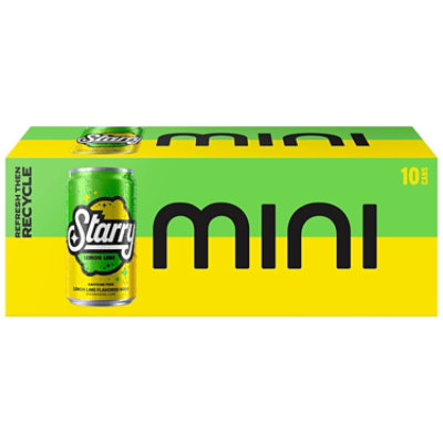Starry Soda Lemon Lime - 10-7.5 Fl. Oz. - Image 1