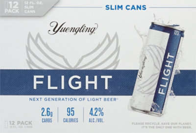 Yuengling Flight Slim Can - 12-12 Fl. Oz. - Image 4