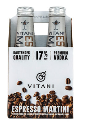 Vitani Espresso Martini Multipack - 4-200 Ml - Image 1