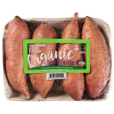 Organic Sweet Potato Sweet Tray - 4 Lb - Image 2