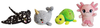 Signature Select Sealife Mini Plush Styles May Vary - Each - Image 1