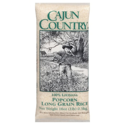 Cajun Country Popcorn Rice - 1 Lb - Image 3