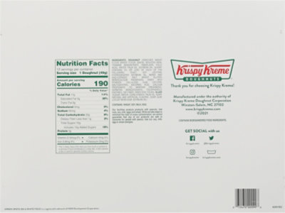Krsipy Kreme Original Glazed Donut 12 Count - 2.10 Lb - Image 5