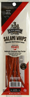 Black Kassel Salami Whips Picante - 3.5 Oz - Image 2