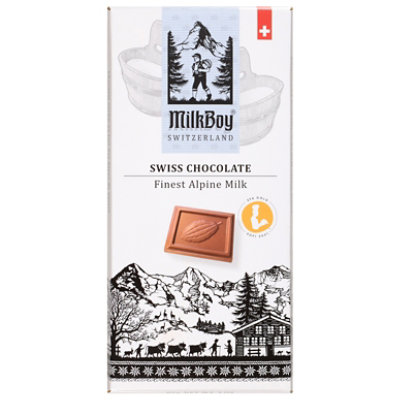 Milkboy Swiss Alpine Milk Chocolate - 3.5 Oz - Image 1