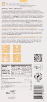 Milkboy Swiss Milk Chocolate Caramel Salted Bar - 3.5 Oz - Image 5