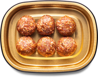 Ready Meals Italian Style Pork Meatballs - .5 Lb - Image 1