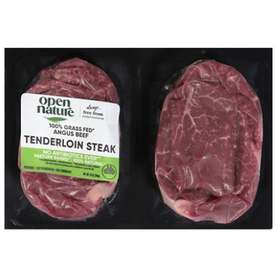 Open Nature Boneless Beef Steak Tenderloin - 12 Oz - Image 1
