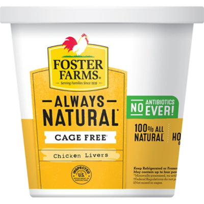 Foster Farms Fresh & Natural Chicken Livers - Lb