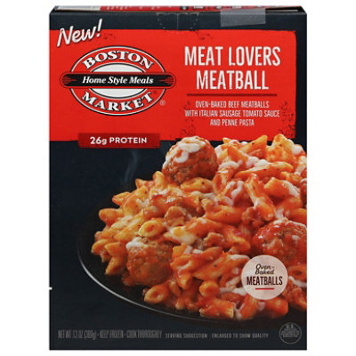Boston Market Meat Lovers Meatball Tray - 13  Oz