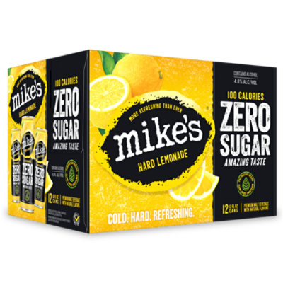 Mikes Zero Sugar Hard Lemonade In Cans - 12-12 Fl. Oz. - Image 3