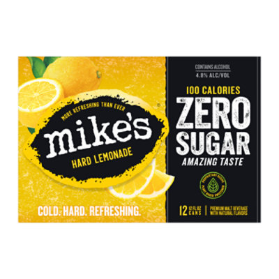 Mikes Zero Sugar Hard Lemonade In Cans - 12-12 Fl. Oz. - Image 4