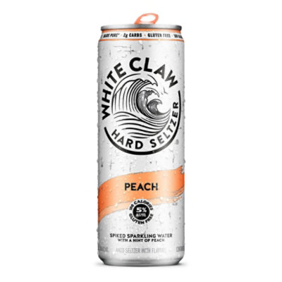 White Claw Peach Iced Tea Can - 6-12 FZ - Image 2