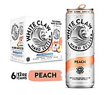 White Claw Peach Iced Tea Can - 6-12 FZ
