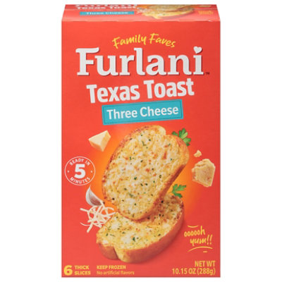 Furlani Three Cheese Texas Toast - 10.15 Oz