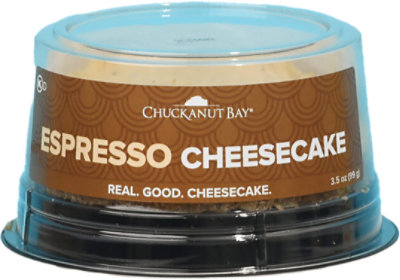 Espresso Cheesecake 3 Inch - 3.5 Oz - Image 1