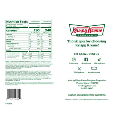 Krispy Kreme Duo Doughnuts 12 Count - 35.2 Oz - Image 4