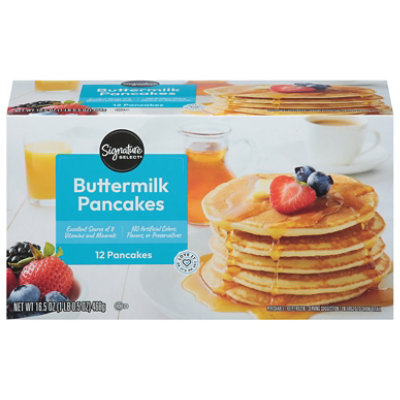 Signature SELECT Pancakes Buttermilk 12 Count - 16.5 Oz - Image 3