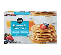 Signature SELECT Pancakes Buttermilk 12 Count - 16.5 Oz