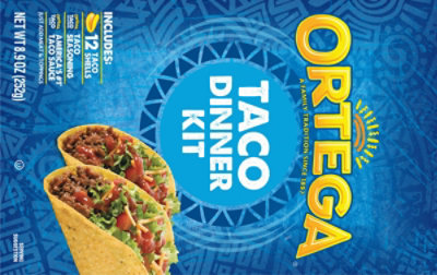 Yellow Corn Taco Dinner Kit 12 Count - 8.9 Oz - Image 6