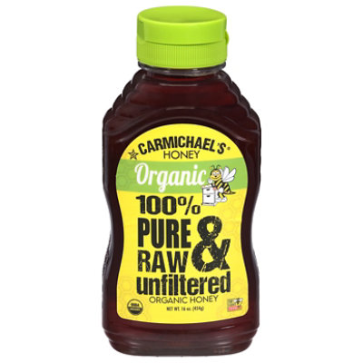 Carmichaels Organic Honey - 16 Oz - Image 2