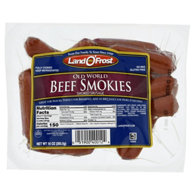 Land O Frost Little Beef Smokies Smoked Sausages - 10 Oz - Image 3